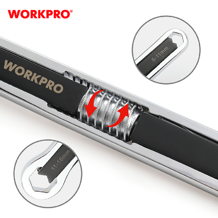 Workpro (WP272017) 5-16mm Multi-Wrench