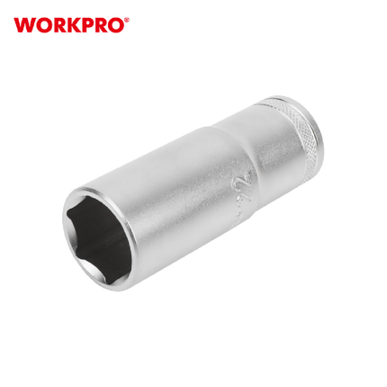 WORKPRO 1/2 in. Dr. 10 mm Long Socket (WP274117)