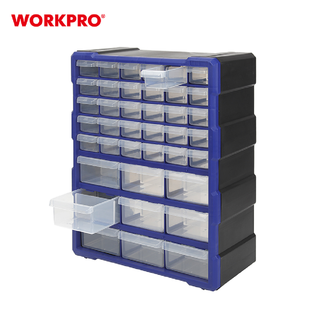 WorkPro 39-Drawer Plastic Storage Cabinet