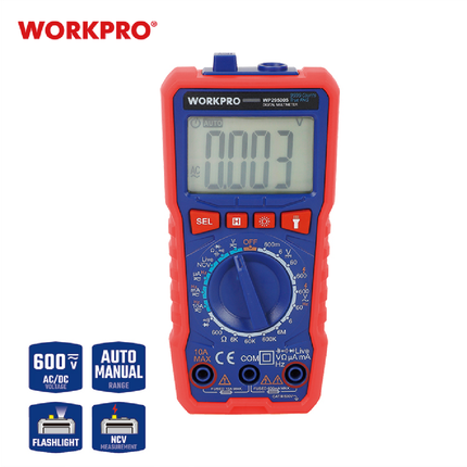 Workpro Digital Multimeter 600A (WP295005)