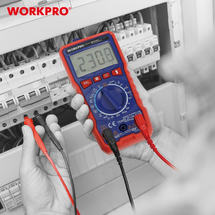 Workpro Digital Multimeter 600A (WP295005)