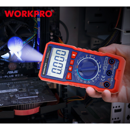 Workpro Digital Multimeter 600A (WP295005)