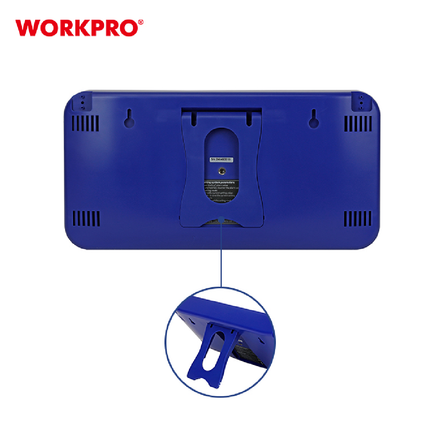 Large Temperature and Humidity Meter with Hanging Feature by WorkPro (WP295010)