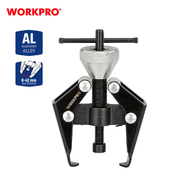 WORKPRO 2-Claw 48mm Industrial Bench Vise (WP311017)