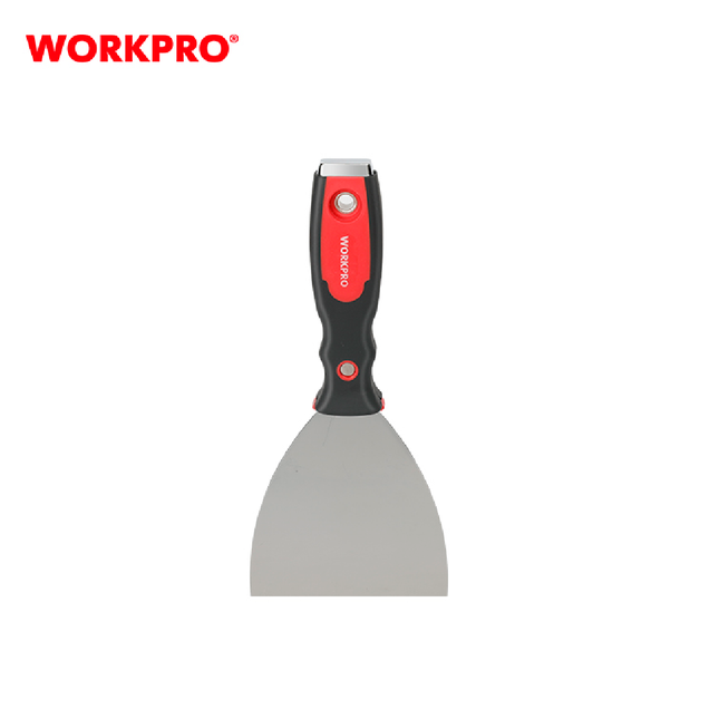 WORKPRO 4-inch Stainless Scraper with Fiberglass Handle (WP321021)