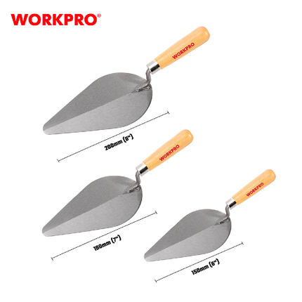 Wooden Hand Trowel 15cm from Workpro (WP322004)