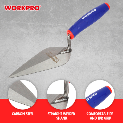 WORKPRO 18cm Synthetic Fiber Handle Trowel (WP322008)