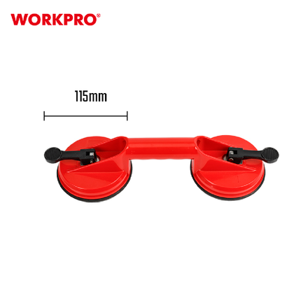 WorkPro Dual Plastic Glass Suction Cup (WP329003)