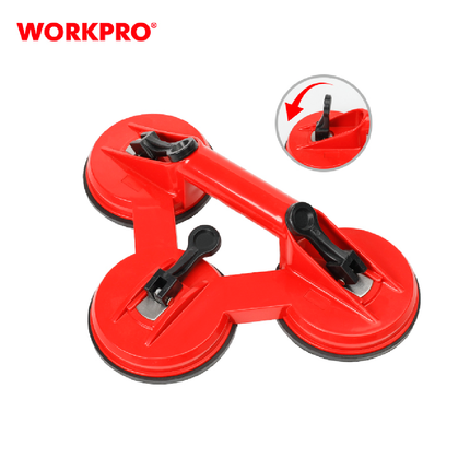 Workpro (WP329037) Triple Glass Suction Cup Lifter
