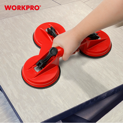 Workpro (WP329037) Triple Glass Suction Cup Lifter