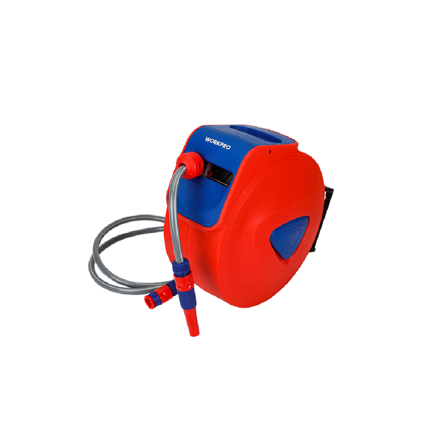 Automatic water hose reel, 20m length, from WorkPro (WP334014)