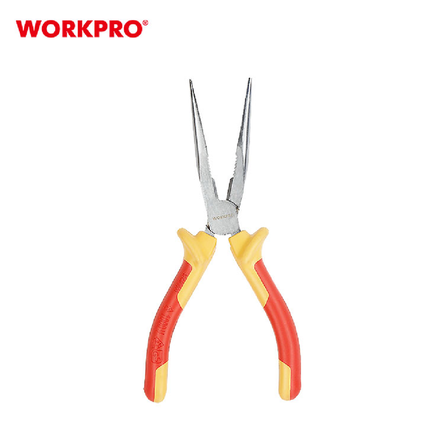 WORKPRO 8-inch 1000V Long Nose Pliers (WP342013)