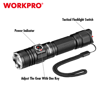 Workpro 1200 Lumen Rechargeable LED Work Light (WP351006WE)