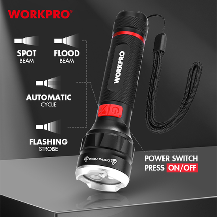 WorkPro 750 Lumens Rechargeable LED Work Light (WP351010WE)