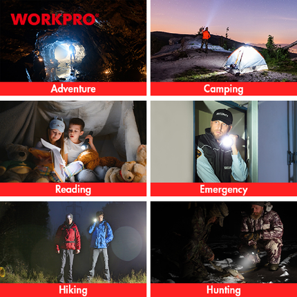WorkPro 750 Lumens Rechargeable LED Work Light (WP351010WE)