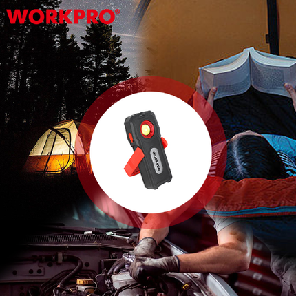 WORKPRO (WP352002) Rechargeable Handheld and Hanging Work Light