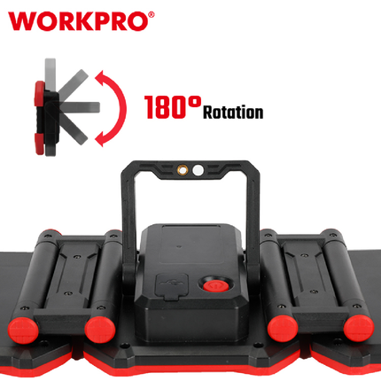 WorkPro 3-Piece Rechargeable Spotlight (WP352005WE)