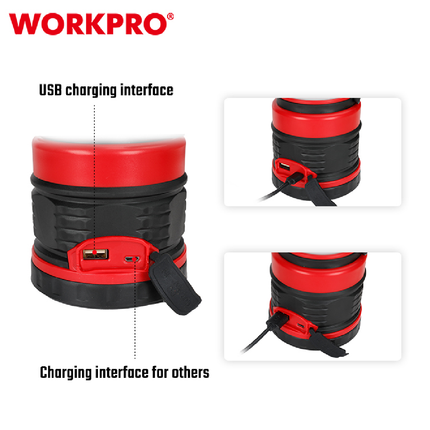 Workpro Rechargeable Camping Light (WP354001WE)