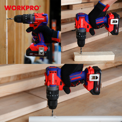 WorkPro 13mm Brushless Cordless Drill (WP390007)