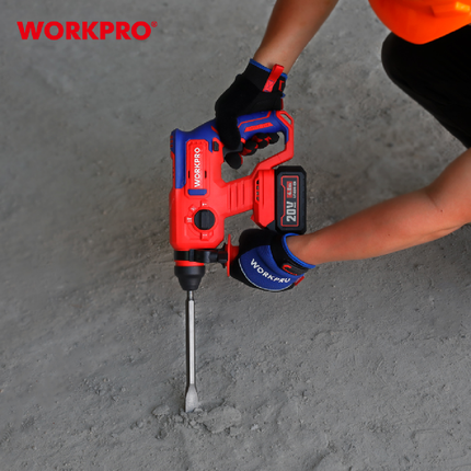 WorkPro (WP390300) Rotary Hammer Drill with Chisel Function