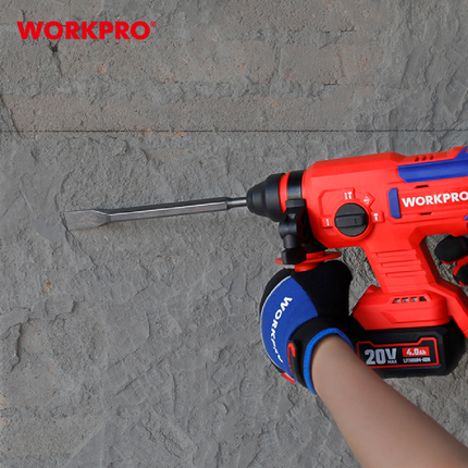 WorkPro (WP390300) Rotary Hammer Drill with Chisel Function