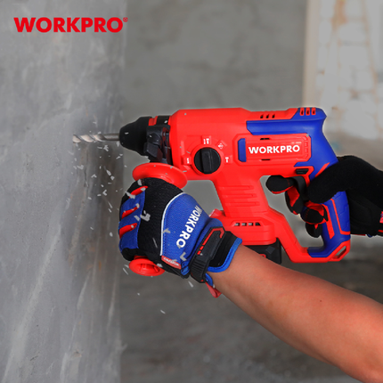 WorkPro (WP390300) Rotary Hammer Drill with Chisel Function