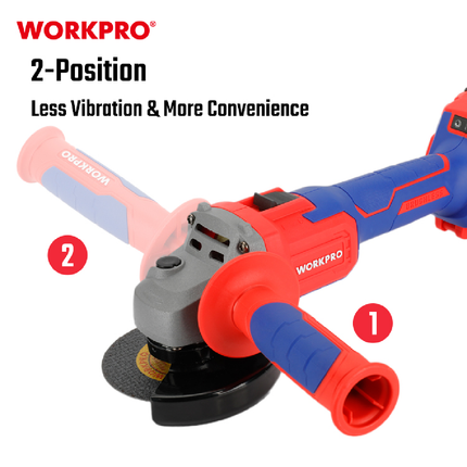 WORKPRO 5-inch Brushless Cut-Off and Grinding Tool (WP392004)