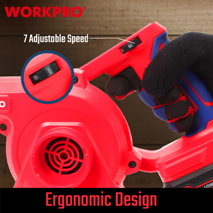 WorkPro (WP394000) Blower Suction and Blow Function