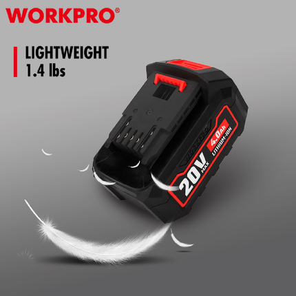 20V 4Ah Battery for WORKPRO (WP395002)
