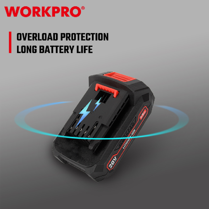Workpro 20V 2Ah Li-Ion Battery (WP395003)