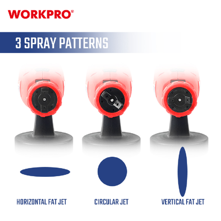 WORKPRO (WP397005) Cordless Spray Gun