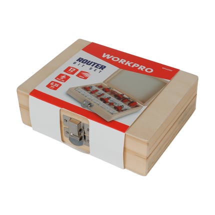 WORKPRO 12-Piece Formica Punch Set 12mm (WP402302)