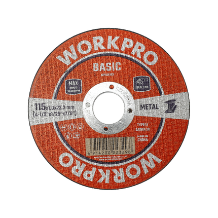 Workpro 4.5 inch x 1 mm Cut-off Wheel (WP406103)