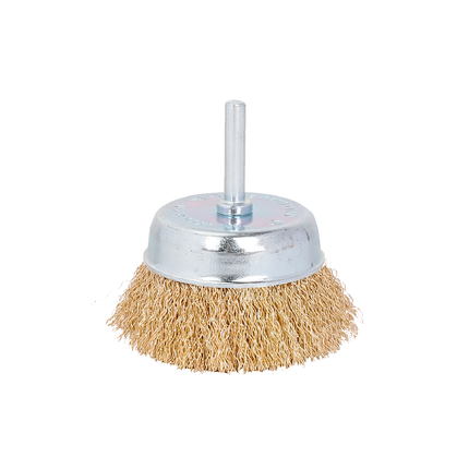 3-inch copper wire cup brush from WorkPro (WP407005)