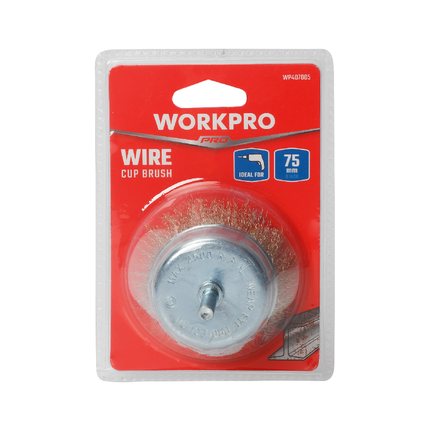 3-inch copper wire cup brush from WorkPro (WP407005)