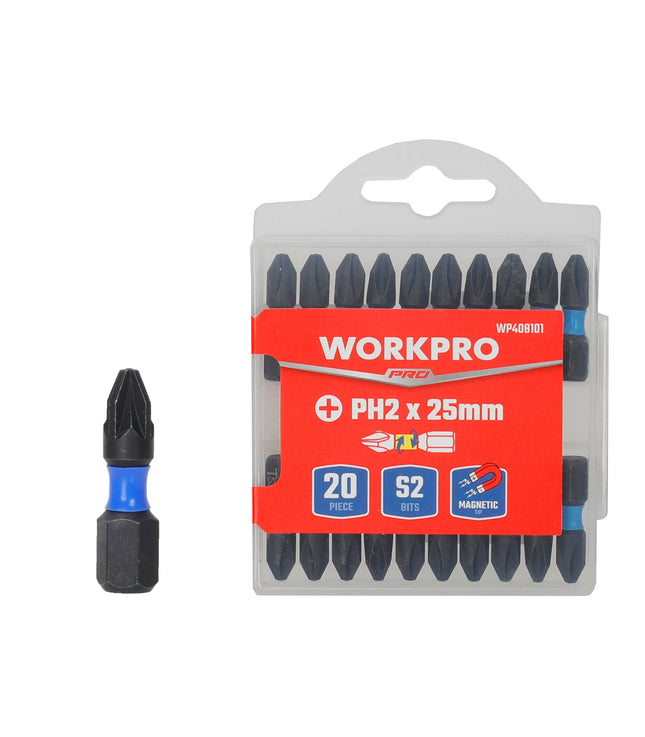 WorkPro (WP408101) 2.5 cm PH2 Phillips Screwdriver Bit