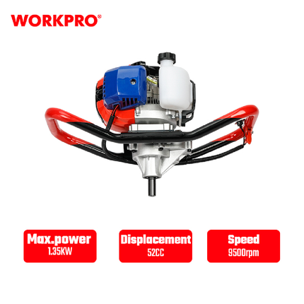 Workpro Petrol Earth Auger 1350W (WP424006)