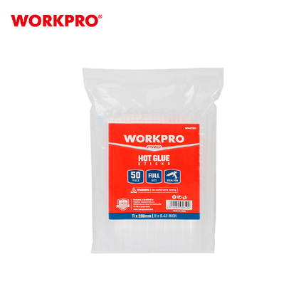 WORKPRO Silicone Sticks 11*200mm, 50 Pieces (WP432002)