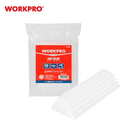 WORKPRO Silicone Sticks 11*200mm, 50 Pieces (WP432002)