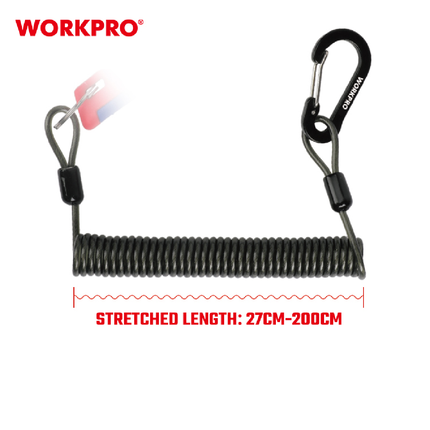 WORKPRO (WP439010) Spiral Safety Lanyard