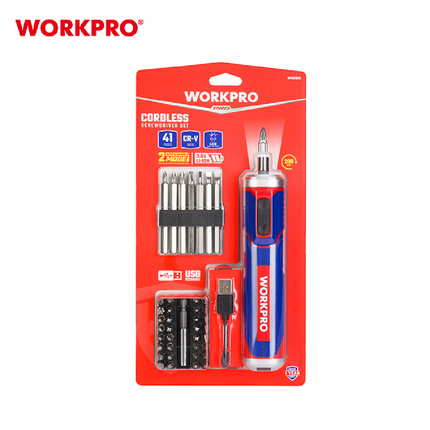 WORKPRO 3.6V Cordless Screwdriver Set (WP460005)
