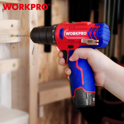 12V Cordless Drill Driver (Tool Only) by WorkPro (WP460202)