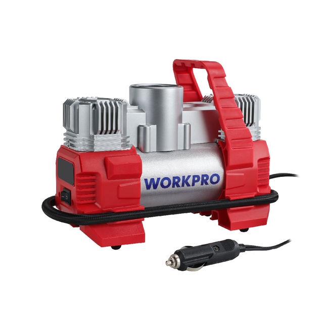 Workpro 12V Dual Piston Car Inflator (WP460801)