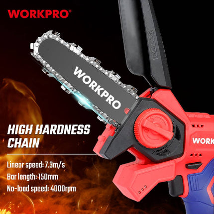 WORKPRO 12V Cordless Tree Saw without Battery and Charger (WP461604)