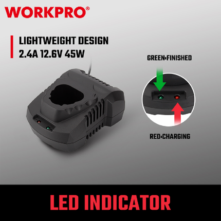 WORKPRO 12V Charger (WP466000)