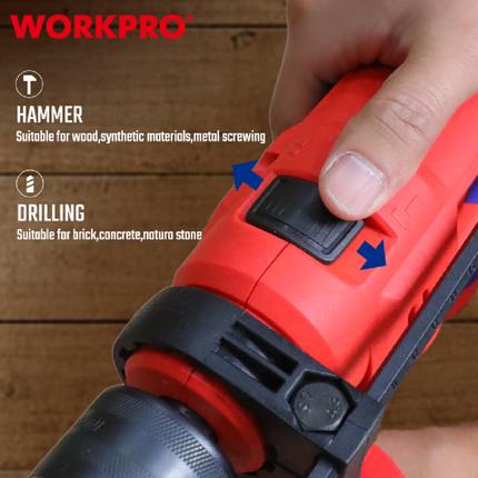 WorkPro 710W 13mm Electric Drill (WP470200)