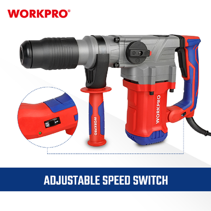 Workpro 1500W 40mm Demolition Hammer (WP470405)