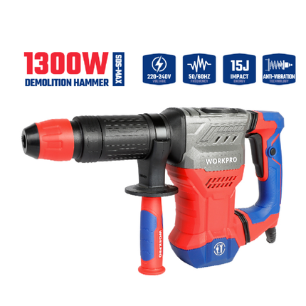 WorkPro Demolition Hammer 1300W (WP470600)