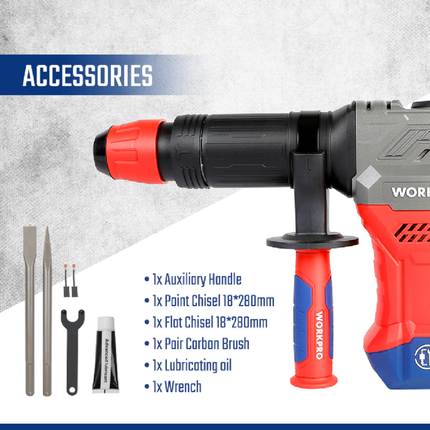 WorkPro Demolition Hammer 1300W (WP470600)