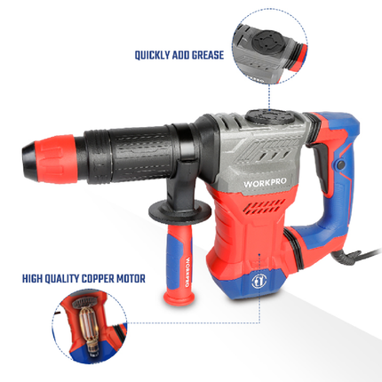 WorkPro Demolition Hammer 1300W (WP470600)